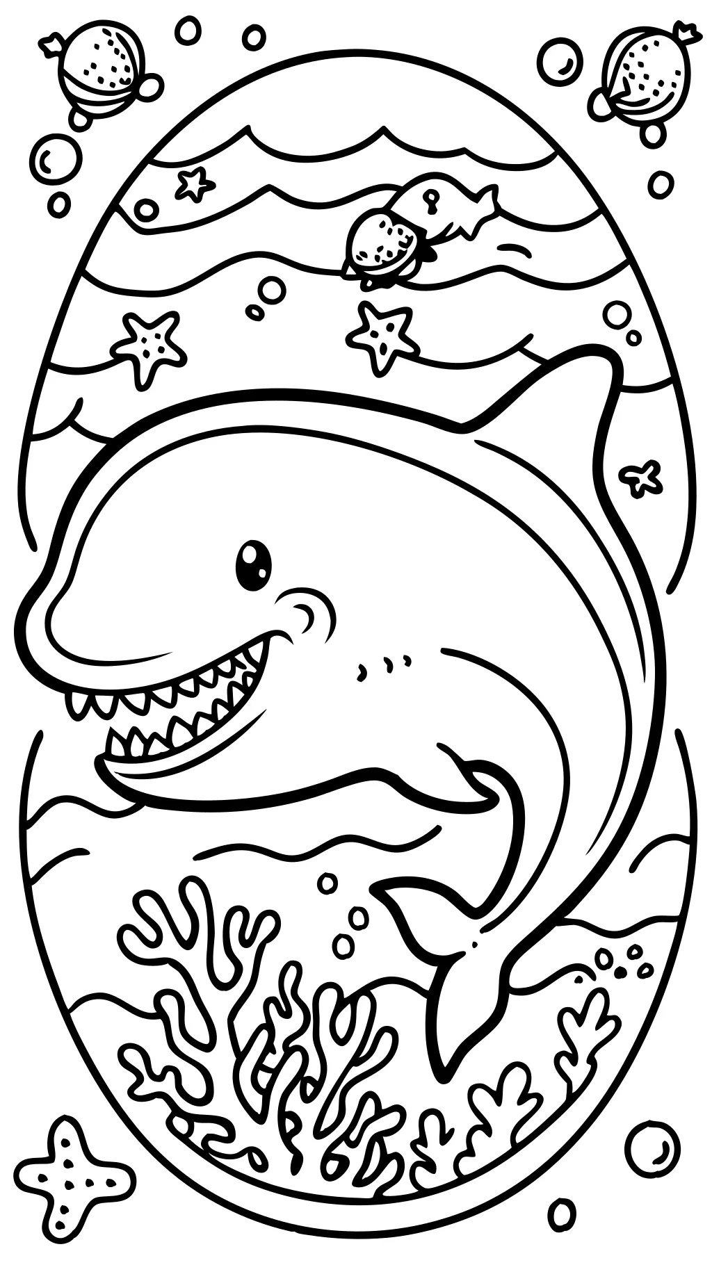 jonah and the whale coloring pages